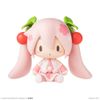 Hatsune Miku Sakura Miku - Piapro Characters Fuwa Puchi S Fire | Sega Fave Figure
