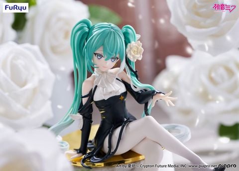 Hatsune Miku White Rose - Vocaloid Flower Fairy Noodle Stopper | FuRyu Figure