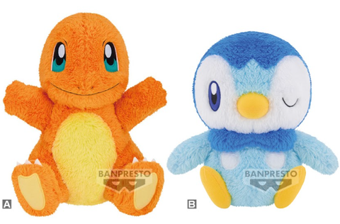 Nhồi Bông Charmander, Piplup - Pokemon | Bandai Spirits Figure