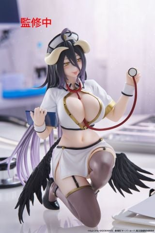 Albedo Nurse Ver. - Overlord Desktop Cute | Taito Figure
