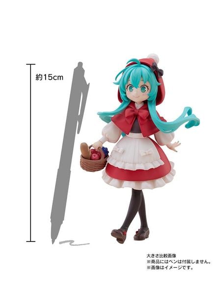 Hatsune Miku Little Red Riding Hood Ver. - Piapro Characters Desktop Fairy | FuRyu Figure