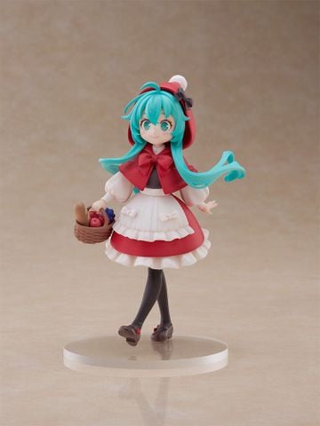 Hatsune Miku Little Red Riding Hood Ver. - Piapro Characters Desktop Fairy | FuRyu Figure