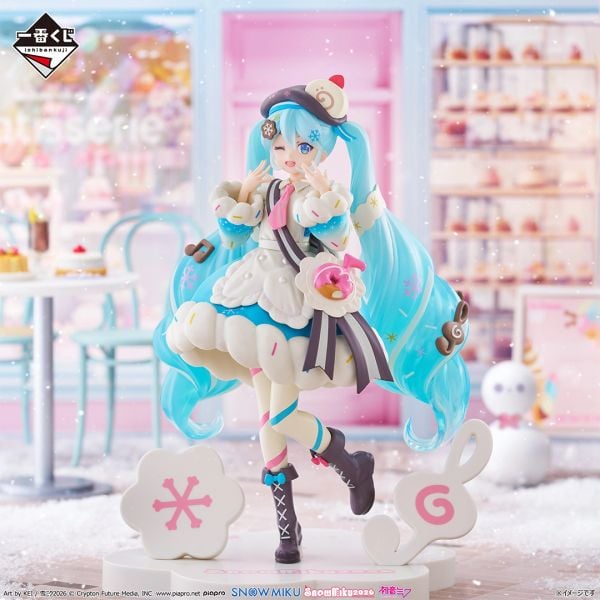 Ichiban Kuji Hatsune Miku Snow Miku 2026 Last One Ver. - Piapro Characters | Bandai Spirits Figure