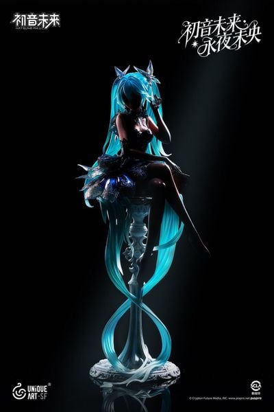 Hatsune Miku Eternal Midnight 1/6 - Piapro Characters | Unique Art Studio Figure