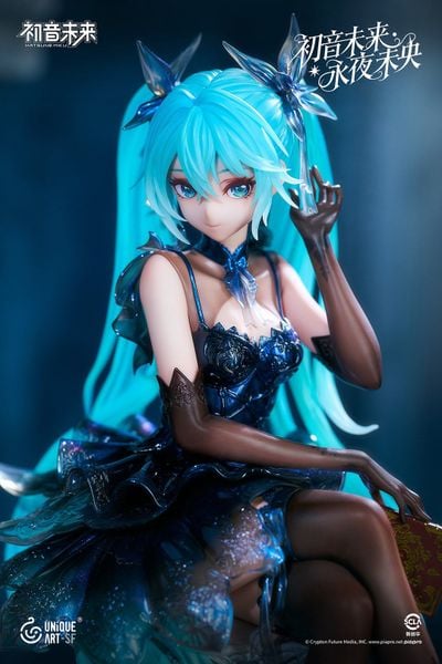 Hatsune Miku Eternal Midnight 1/6 - Piapro Characters | Unique Art Studio Figure