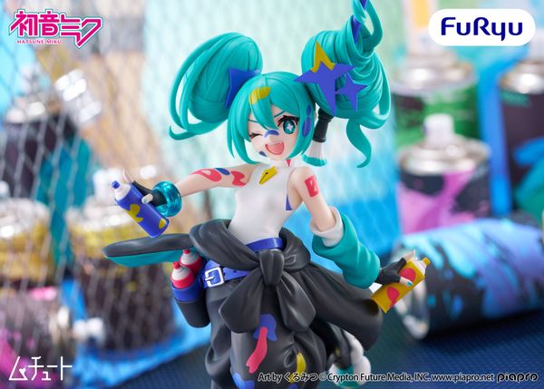 Hatsune Miku Paint Girl Another Color ver. - Piapro Characters Muchute | FuRyu Figure