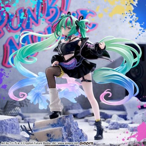 Hatsune Miku Punk! - Piapro Characters Figurizm Alpha | SEGA Fave Figure