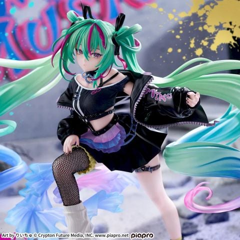 Hatsune Miku Punk! - Piapro Characters Figurizm Alpha | SEGA Fave Figure