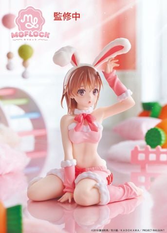Misaka Mikoto MofuMofu Bunny Ver. - To Aru Kagaku no Railgun Moflock | Taito Figure