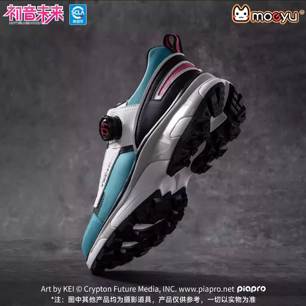 Giày Hatsune Miku Neon Techno Series Color blocking Sports Shoes - Piapro Characters | Moeyu Goods