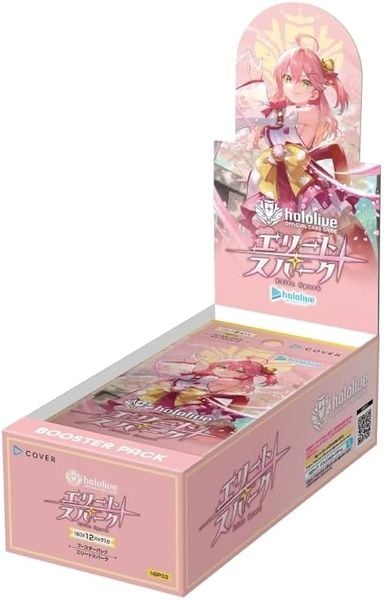 Hộp Pack Card Hololive TCG Elite Spark ENG Ver. Hololive | Bushiroad Goods