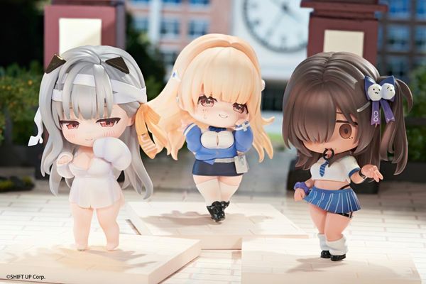 Goddess of Victory NIKKE SAC Series Vol. 3 Set of 6 Chibi Figures - Goddess of Victory NIKKE | Hobby Sakura Figure