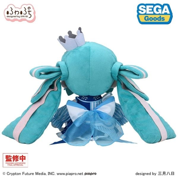 Nhồi Bông Fuwapuchi Plush L Hatsune Miku Lawson 50th Anniversary Special LIVE - Vocaloid | Sega Plushie