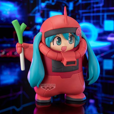 Hatsune Miku Zakugurumi Gundam Red x Miku Anniversary - Kidou Senshi Gundam | Bandai Spirits Figure