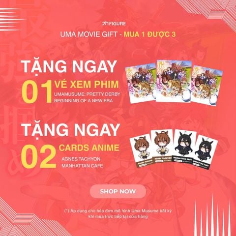 Quà tặng vé xem phim Uma Musume Pretty Derby Beginning The New Era