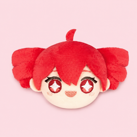 Huy Hiệu Mặt Nhồi Bông Kasane Teto Hyakumensou Face Badge - Kasane Teto | Taito Goods