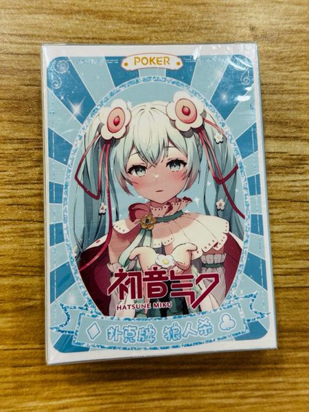 Bộ Bài Tây Hatsune Miku Anime Playing Cards - Vocaloid | Anime Goods