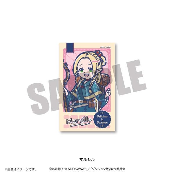 Retro Pop Instant Photo Style Card Marcille - Delicious in Dungeon | Playful Mind Company Goods
