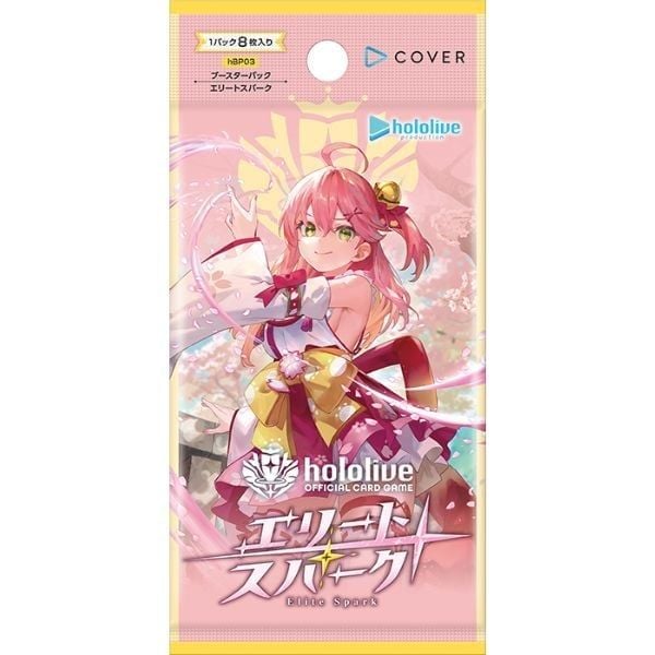 Hộp Pack Card Hololive TCG Elite Spark ENG Ver. Hololive | Bushiroad Goods