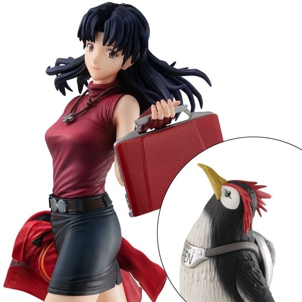 GALS Series Misato Katsuragi & Penpen - Rebuild of Evangelion | MegaHouse Figure