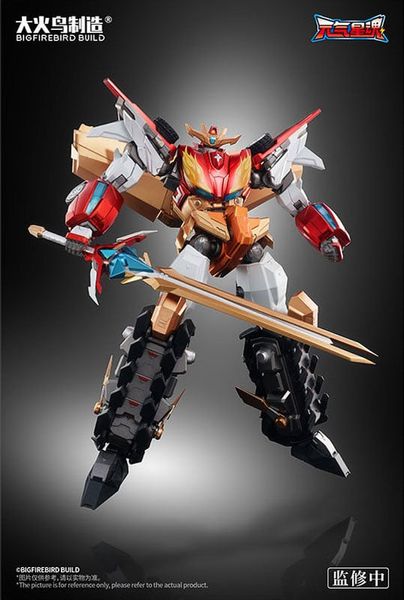 Soul of the planet Flame star guardian Alloy Posable Figure - Star Guardian | BIGFIREBIRD BUILD Figure