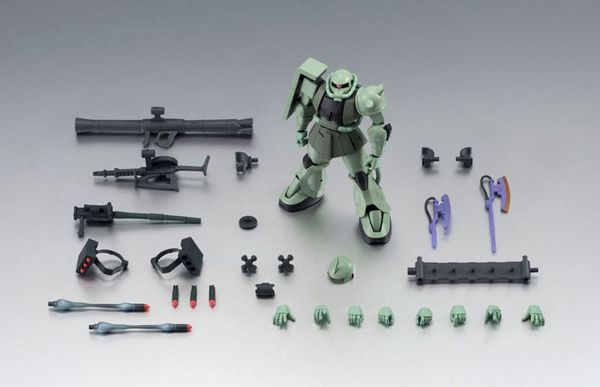 Robot Spirits MS-06 Mass Production Zaku ver. A.N.I.M.E. - Mobile Suit Gundam | Bandai Spirits Figure