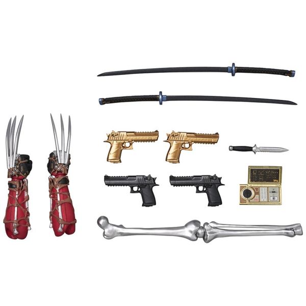 MAFEX No.284 Deadpool Deadpool & Wolverine Ver. - Deadpool & Wolverine Marvel Comics | Medicom Toy Figure