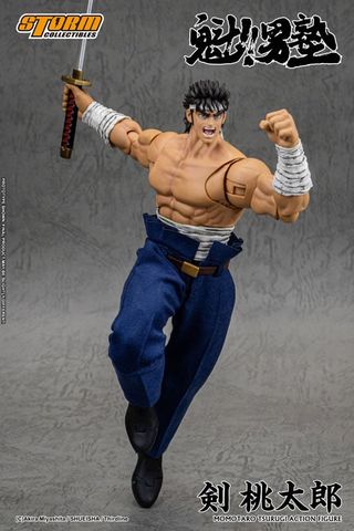 Action Figure Momotaro Tsurugi Sakigake!! Otoko Juku | Storm Collectibles Figure