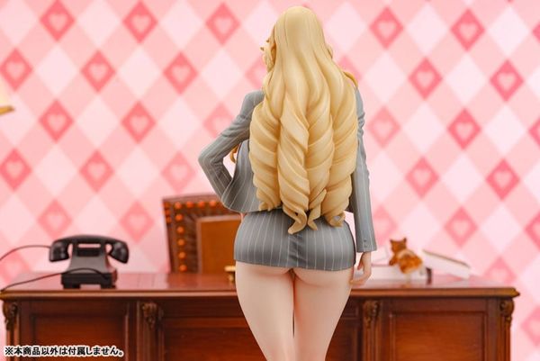 Nishigori Ai Grey Suit Ver. Wholesome Ver. 1/7 - Gal Ane Shachou to Harem Office | Daiki Kougyou figure