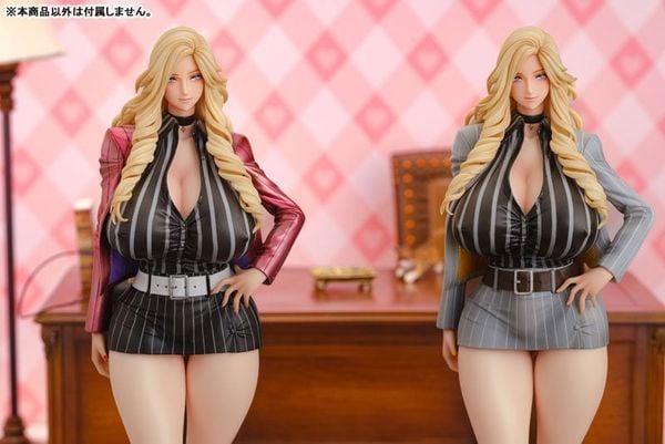 Nishigori Ai Grey Suit Ver. Wholesome Ver. 1/7 - Gal Ane Shachou to Harem Office | Daiki Kougyou figure