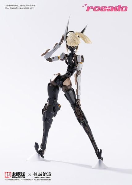 Model Kits rosado Project RS-03 Starflower Lily MK3 - Original | Earnestcore Craft Figure