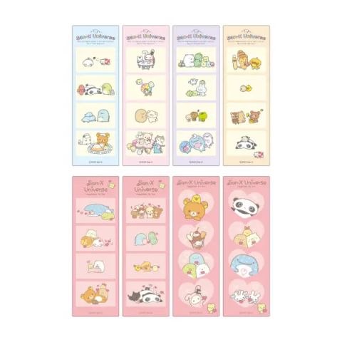 San x Universe Chara Clear Photo 20Pack BOX - San x Universe | Ensky Goods
