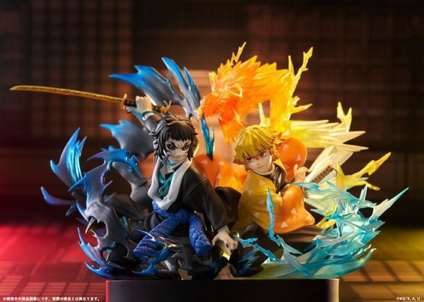 Zenitsu Agatsuma & Kaigaku - Demon Slayer Kimetsu no Yaiba | Aniplex figure