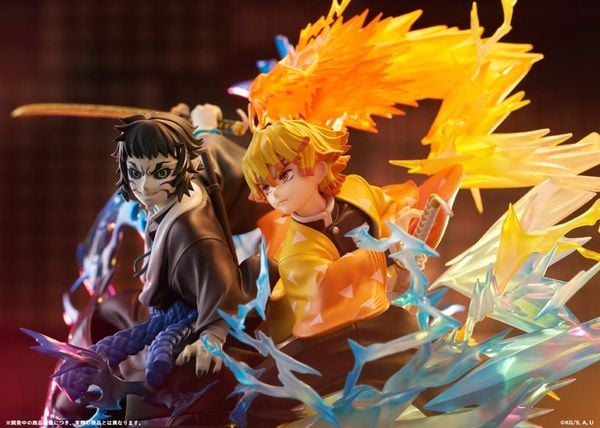 Zenitsu Agatsuma & Kaigaku - Demon Slayer Kimetsu no Yaiba | Aniplex figure