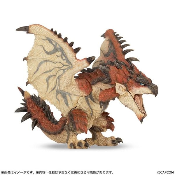 Capcom Figure Builder Rathalos Soft Vinyl Model - Monster Hunter | Capcom figure