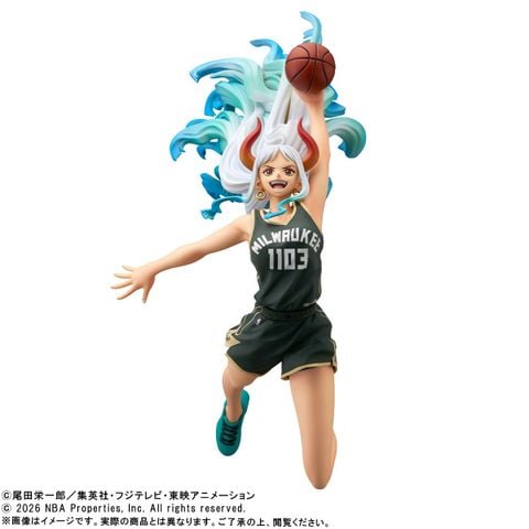 Master Stars Piece One Piece × NBA Yamato - Milwaukee Bucks NBA One Piece | Bandai Spirits Figure