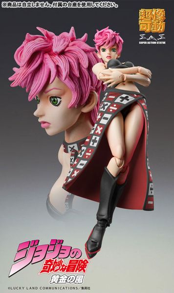 Chozo Series Super Action Statue Trish Una Ver.BLACK - JoJo's Bizarre Adventure Part V Golden Wind | Medicos Entertainment figure