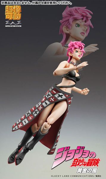 Chozo Series Super Action Statue Trish Una Ver.BLACK - JoJo's Bizarre Adventure Part V Golden Wind | Medicos Entertainment figure