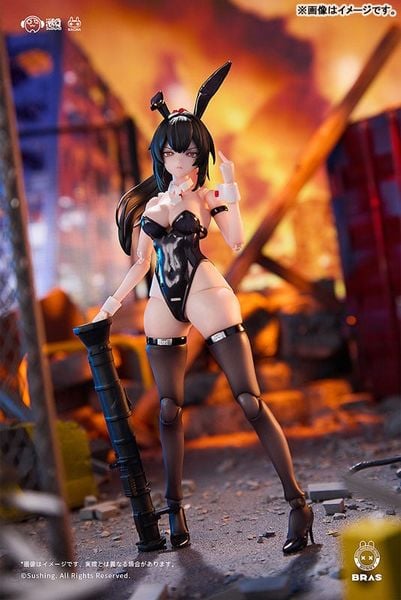 Attacker Runa 1/12 - BUNNY RAPID ACTION SQUAD | Sushing figure