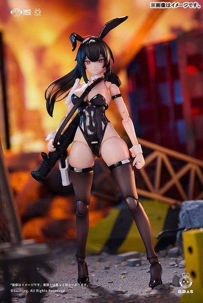 Attacker Runa 1/12 - BUNNY RAPID ACTION SQUAD | Sushing figure