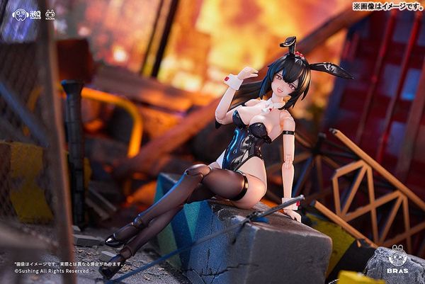 Attacker Runa 1/12 - BUNNY RAPID ACTION SQUAD | Sushing figure