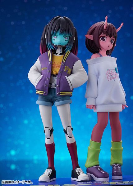 POP UP PARADE SP Chiharu Kujo & Makina Kurusu - Milky Subway The Galactic Limited Express | Good Smile Company figure