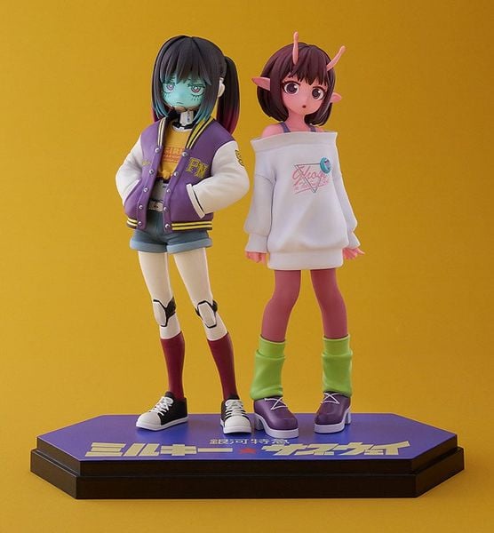 POP UP PARADE SP Chiharu Kujo & Makina Kurusu - Milky Subway The Galactic Limited Express | Good Smile Company figure