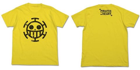 Heart Pirates T-shirt YELLOW L ONE PIECE | COSPA Goods