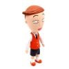 SOFVIPS Kazuhiko Hanawa 2nd Color - Chibi Maruko-chan | ELECTRIC TOYS figure