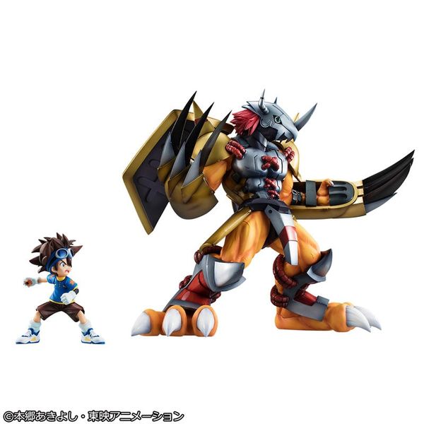 Precious G.E.M. Series WarGreymon & Taichi Yagami - Digimon Adventure | MegaHouse figure