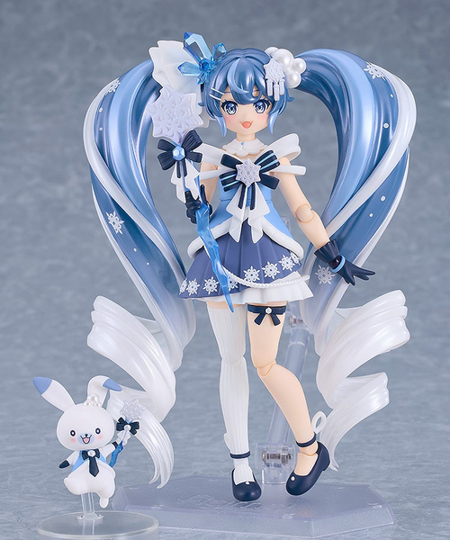 Figma 669 Hatsune Miku Snow Crystal Snow Ver. - Vocaloid | Good Smile Company Figure