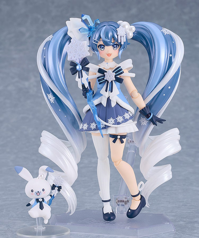 Figma 669 Hatsune Miku Snow Crystal Snow Ver. - Vocaloid | Good Smile Company Figure