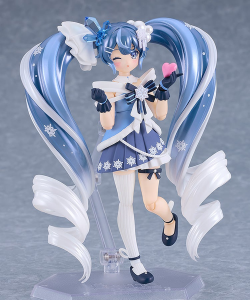 Figma 669 Hatsune Miku Snow Crystal Snow Ver. - Vocaloid | Good Smile Company Figure