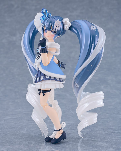 Figma 669 Hatsune Miku Snow Crystal Snow Ver. - Vocaloid | Good Smile Company Figure
